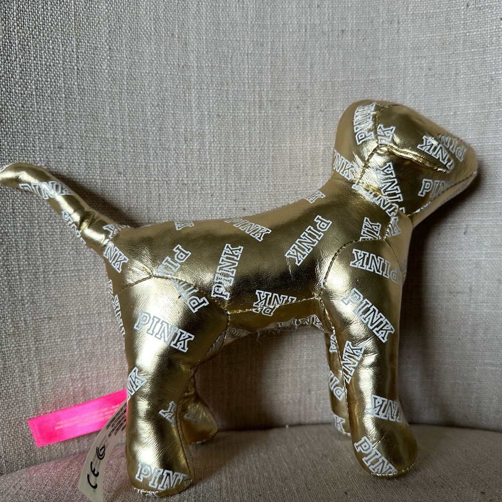 Pink mini dog